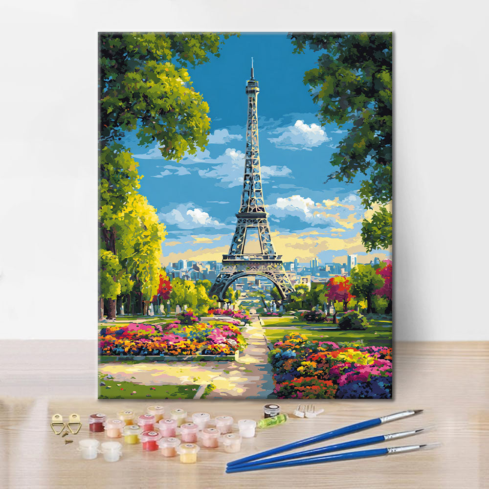 Paris - Måla efter siffror
