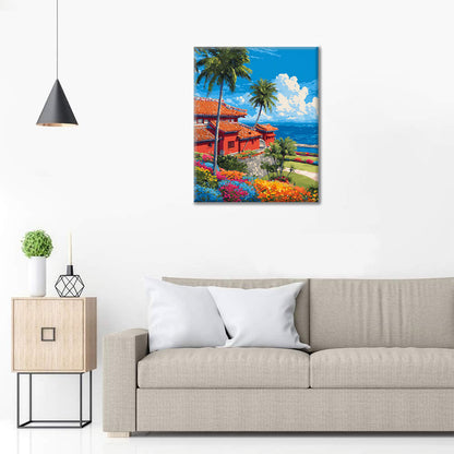 Shurijo slott - Måla efter siffror