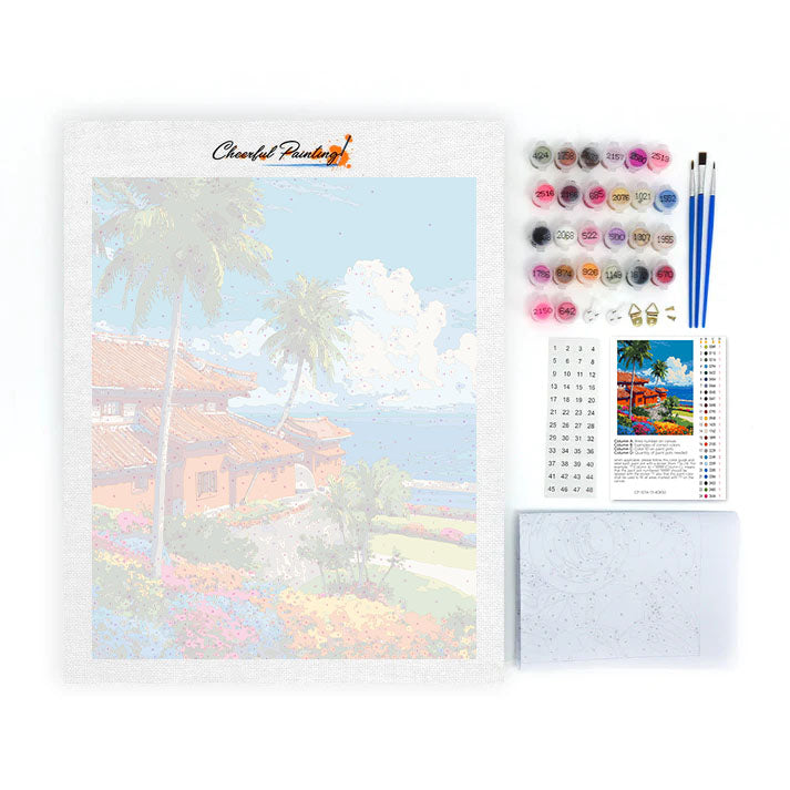 Shurijo slott - Måla efter siffror