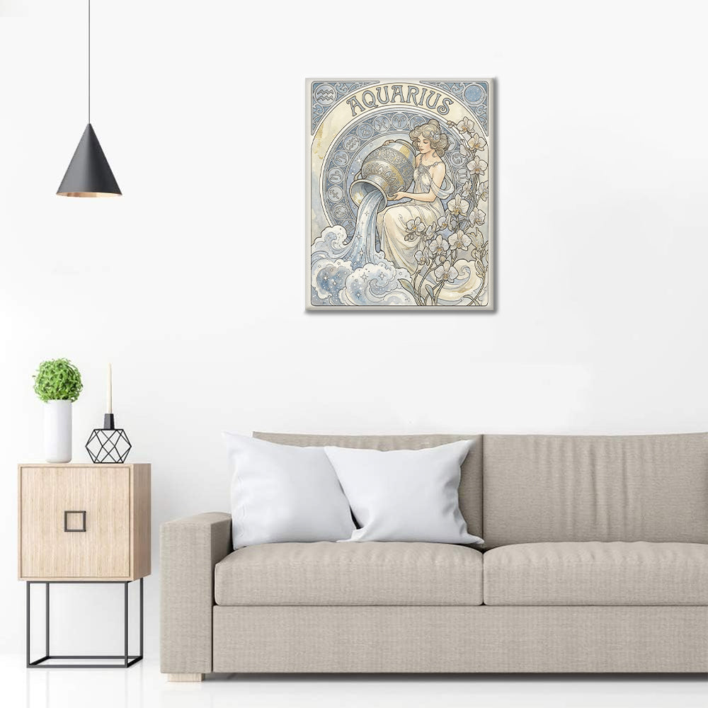 VATTUMANNEN - Måla efter siffror