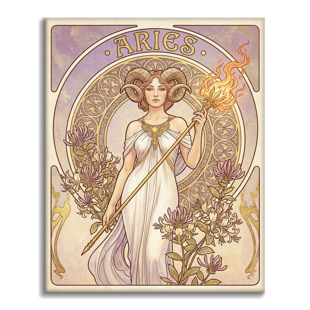 Väduren - Måla efter siffror