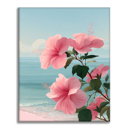 Blush Tide - Måla efter siffror