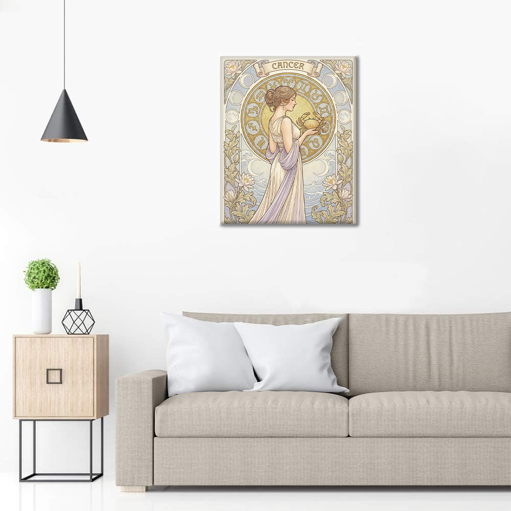 KRÄFTAN - Måla efter siffror