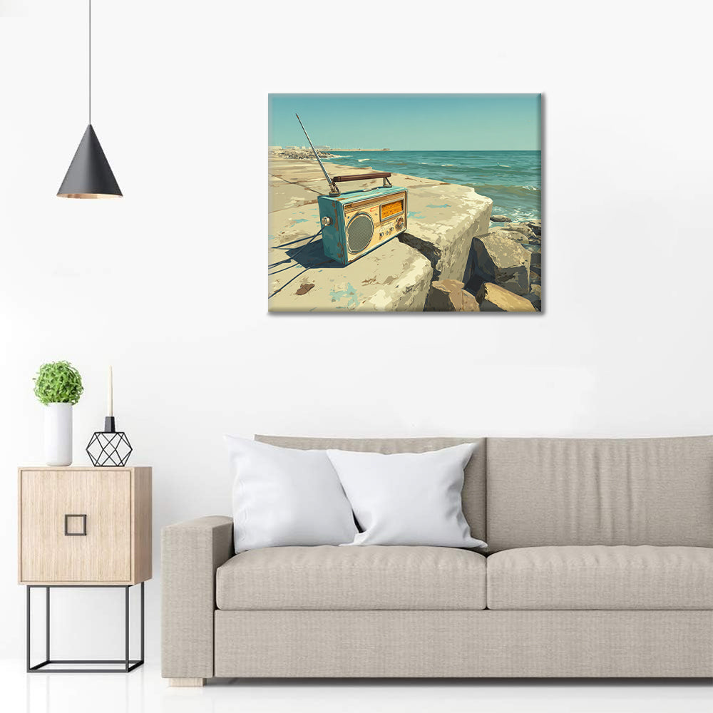 Kustradio - Måla efter siffror