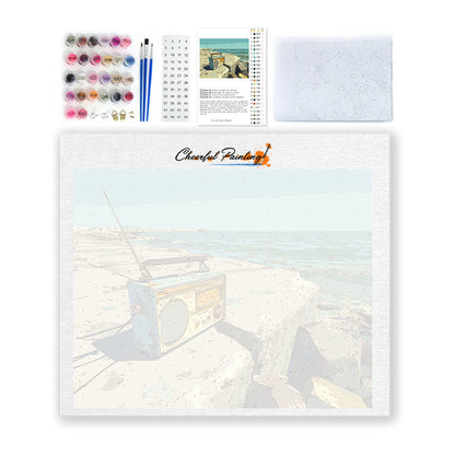 Kustradio - Måla efter siffror