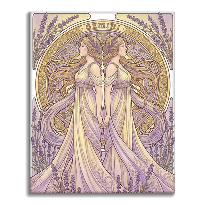 Tvillingarna - Måla efter siffror