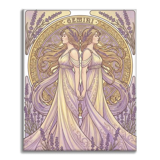 Tvillingarna - Måla efter siffror