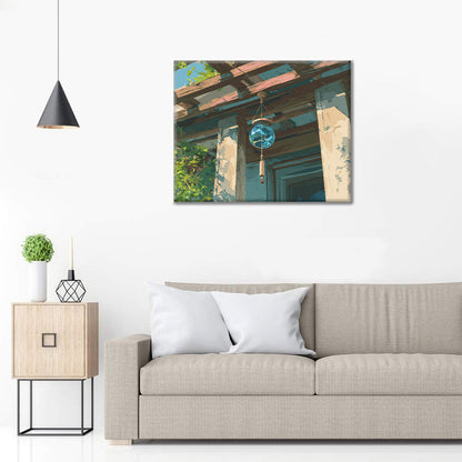 Glasvindspel - Måla efter siffror