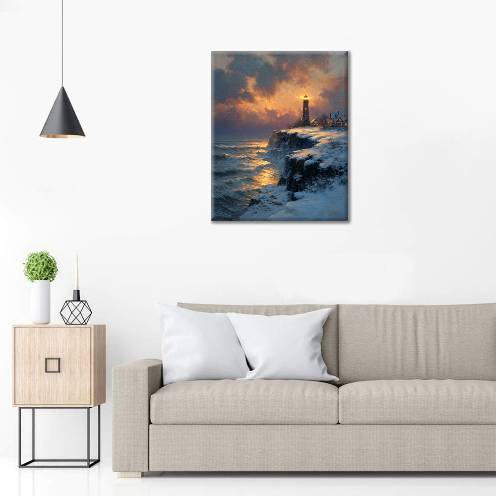 Gyllene fyren - Måla efter siffror