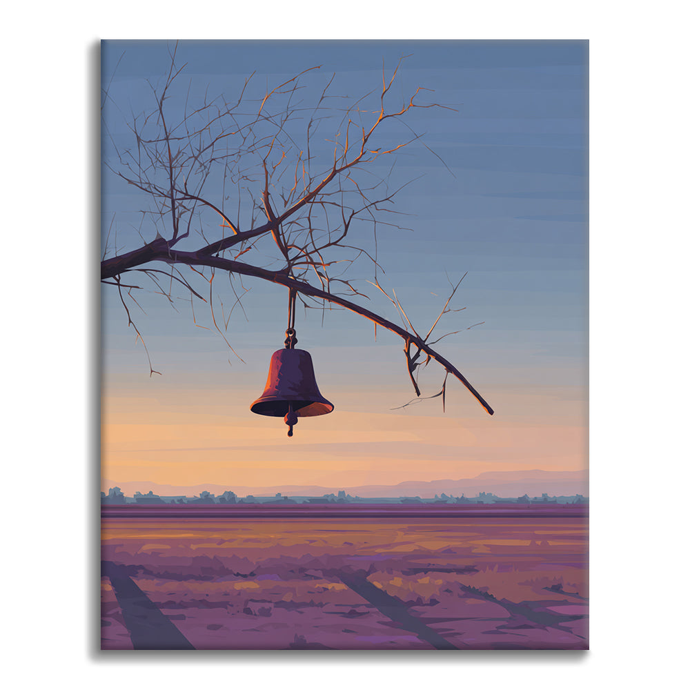 Hängande klocka - Måla efter siffror