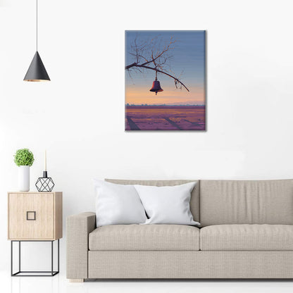 Hängande klocka - Måla efter siffror