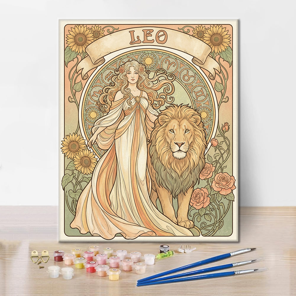 LEO - Måla efter siffror