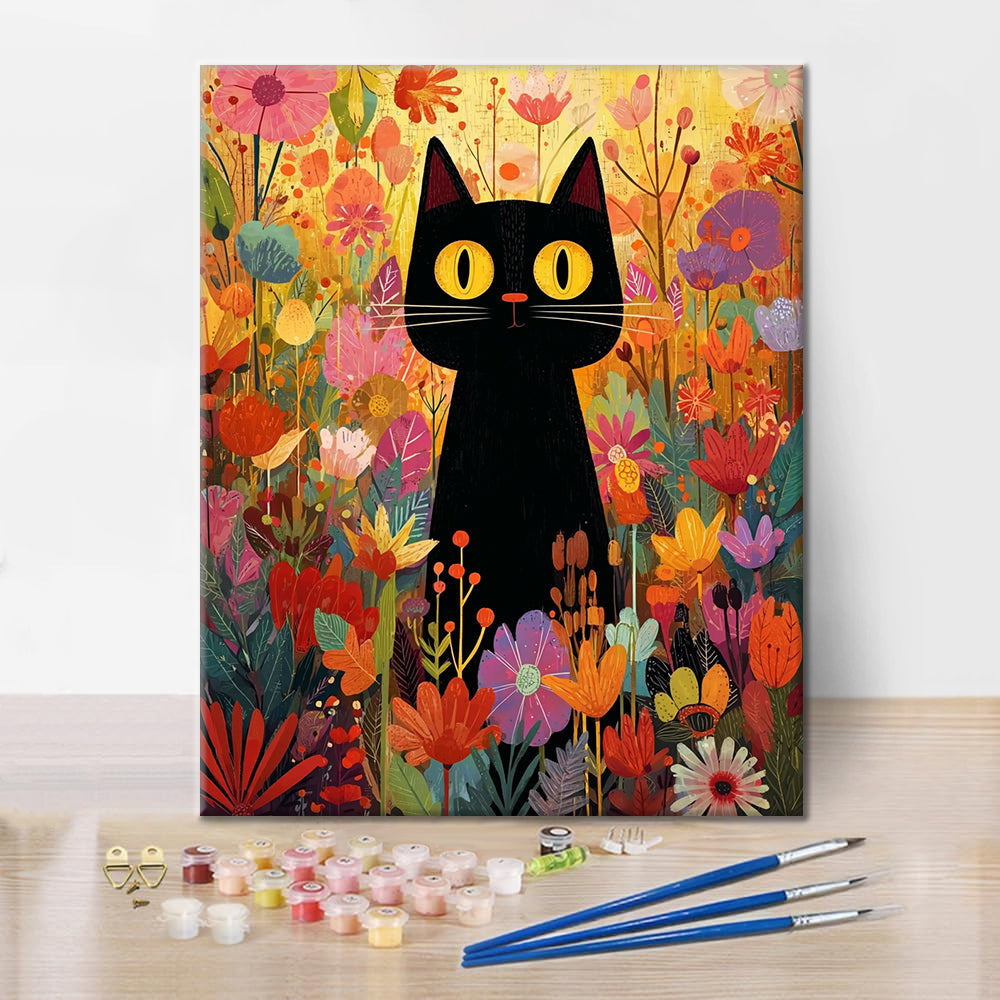 Midnatt - Måla efter siffror