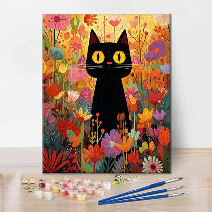 Midnatt - Måla efter siffror