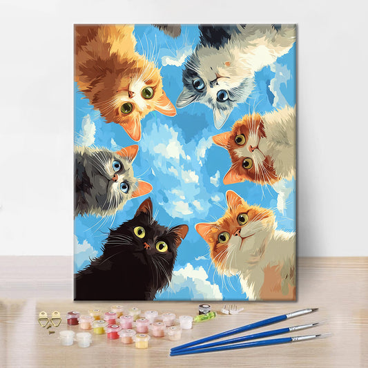 Tittut - Måla efter siffror