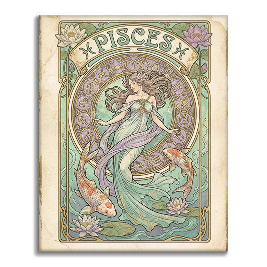 FISKARNA - Måla efter siffror