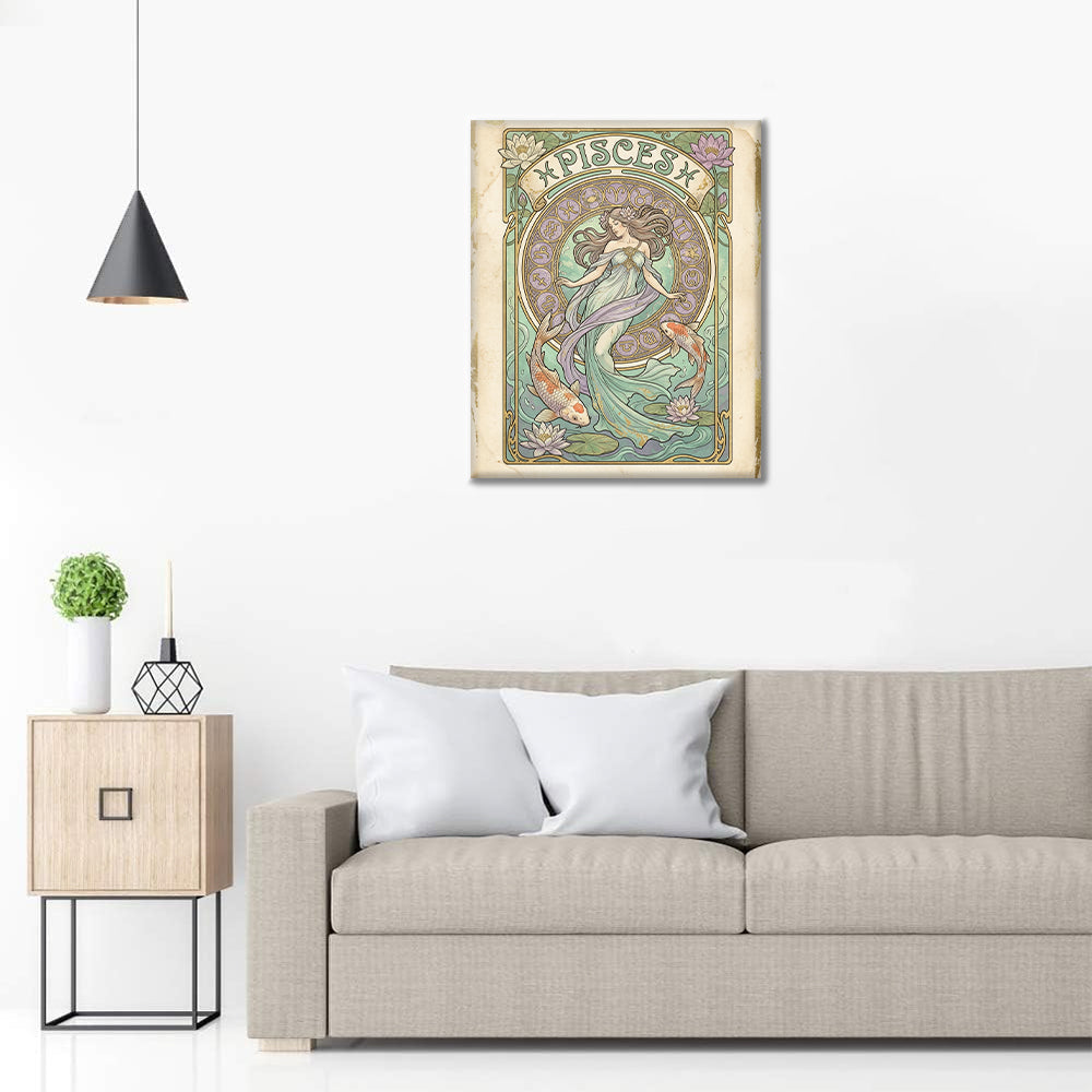 FISKARNA - Måla efter siffror