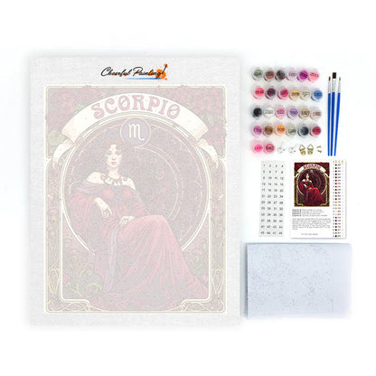 SKORPIONEN - Måla efter siffror