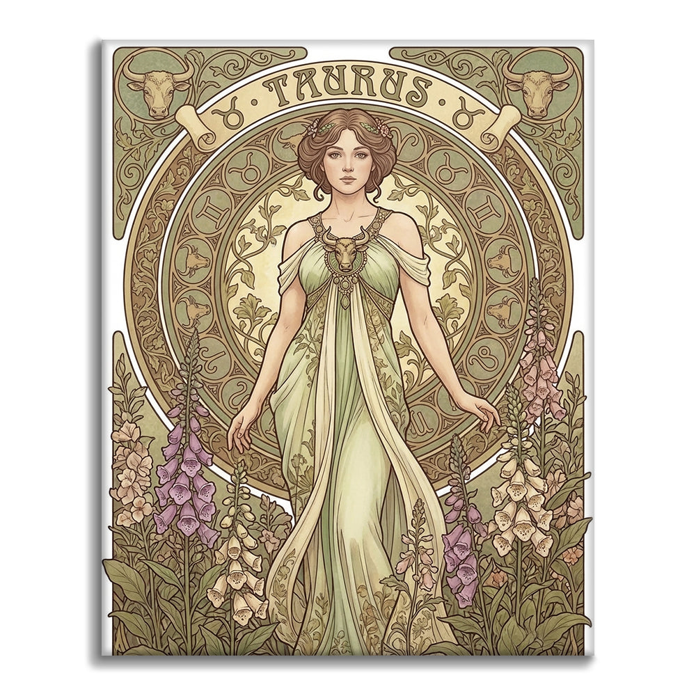 OXEN - Måla efter siffror