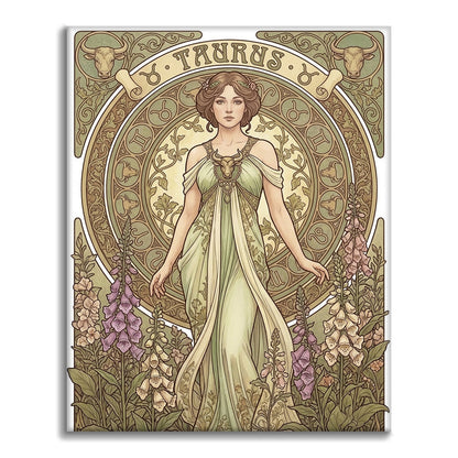 OXEN - Måla efter siffror