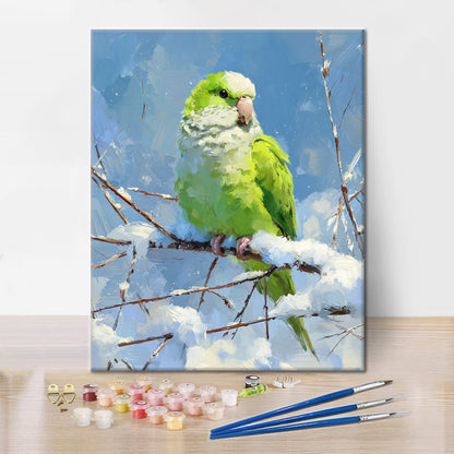 Papegojan - Måla efter siffror