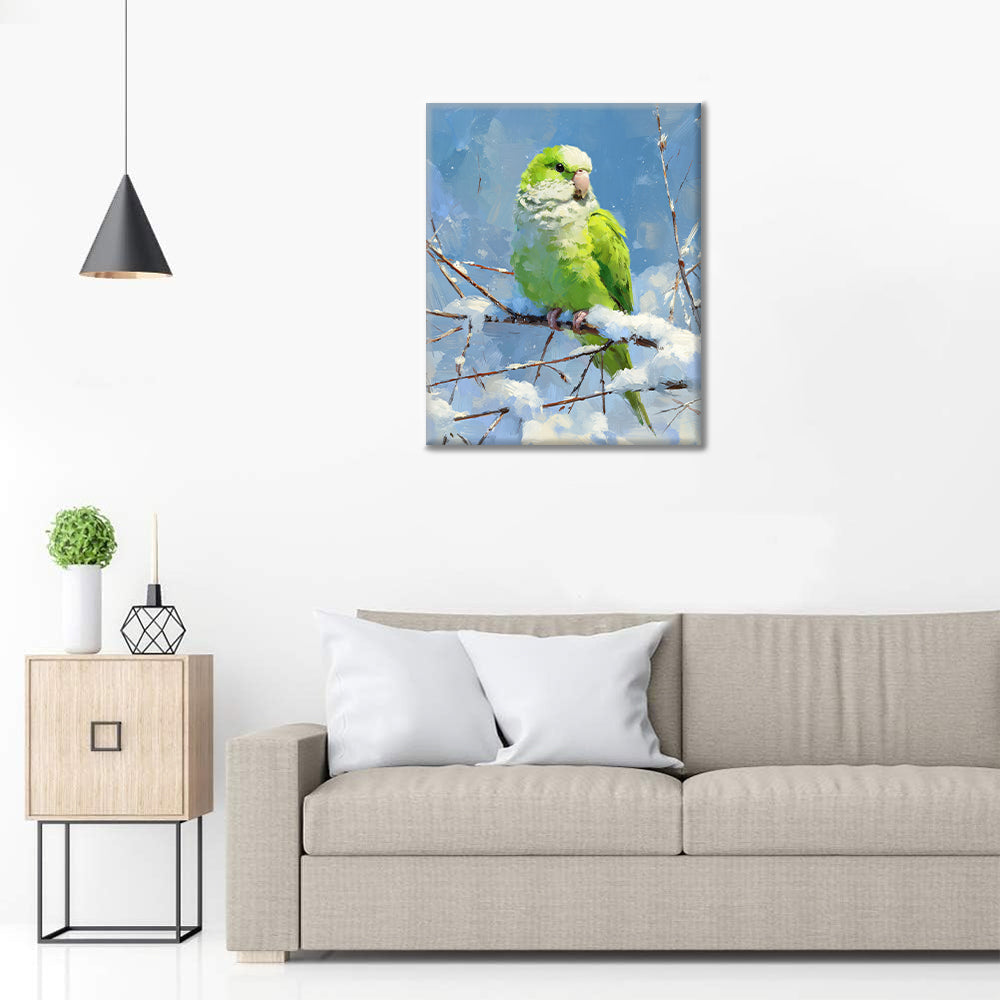 Papegojan - Måla efter siffror