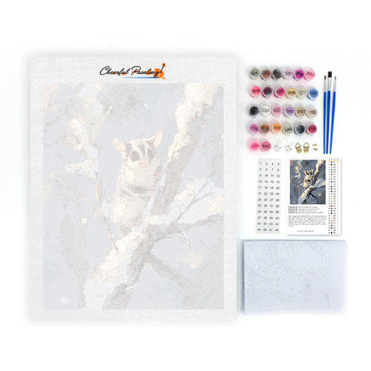 Sockerglidaren - Måla efter siffror