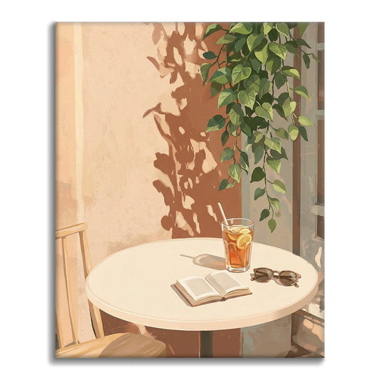 Lugna hörn - Måla efter siffror