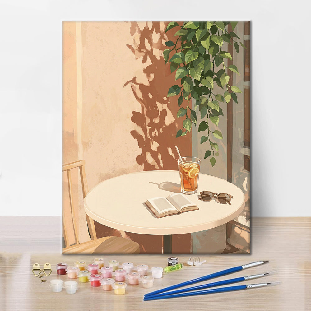 Lugna hörn - Måla efter siffror