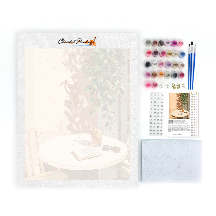 Lugna hörn - Måla efter siffror