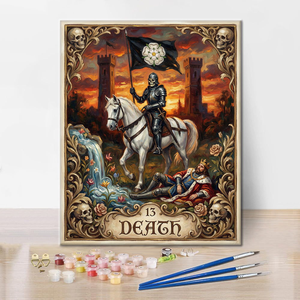 Död - Måla efter siffror