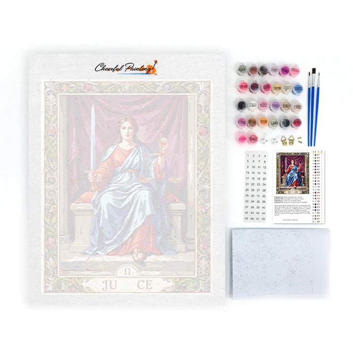 Rättvisa - Måla efter siffror