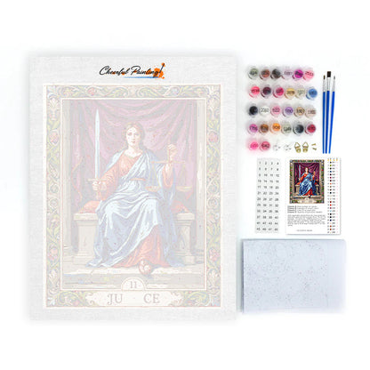 Rättvisa - Måla efter siffror