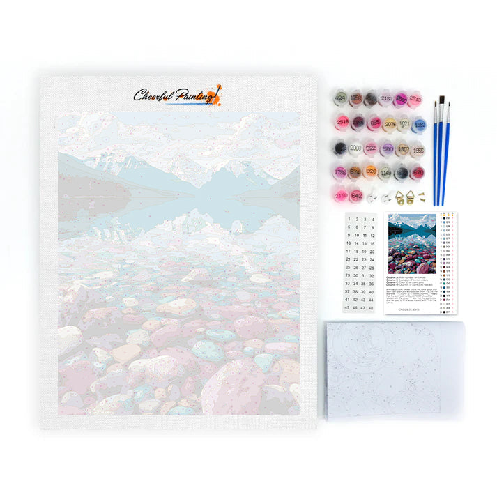 Lake McDonald - Måla efter siffror