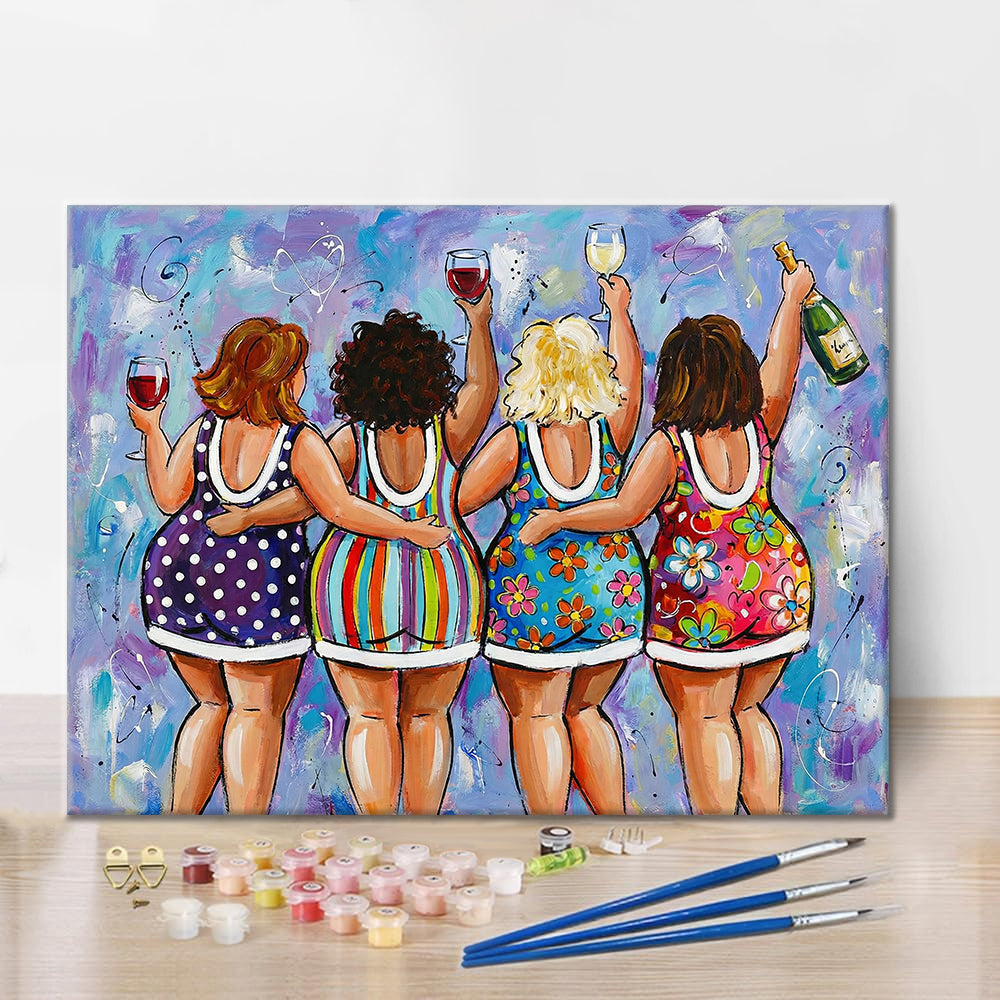 Livet i färger - Måla efter siffror