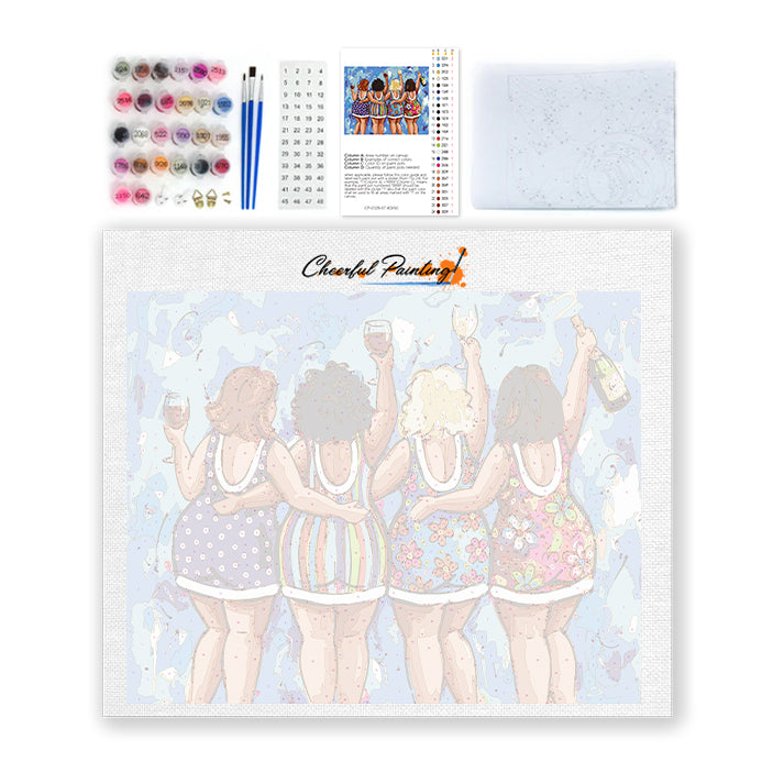 Livet i färger - Måla efter siffror