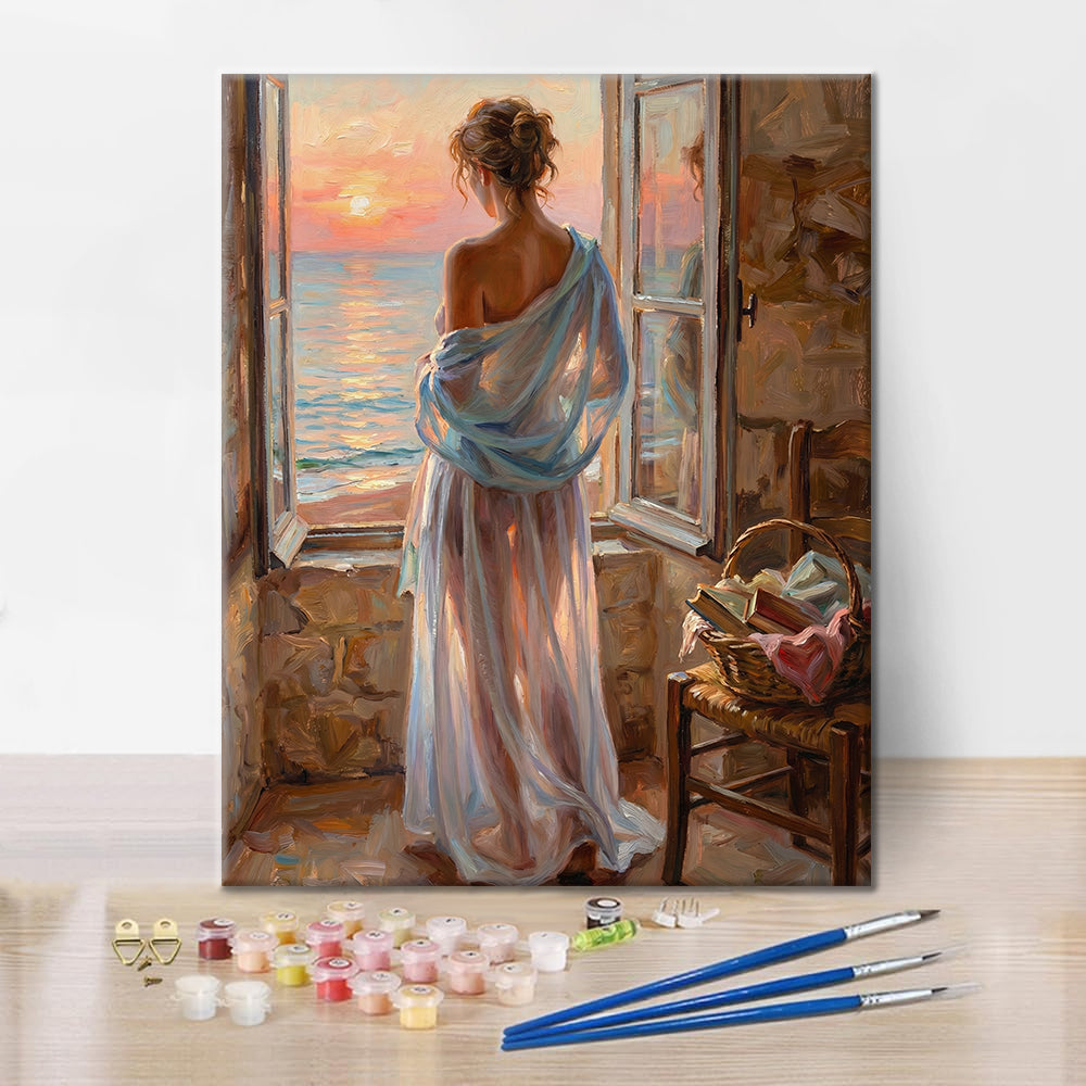 Morgondagrömmeri - Måla efter siffror