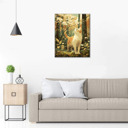 Vårklocka - Måla efter siffror