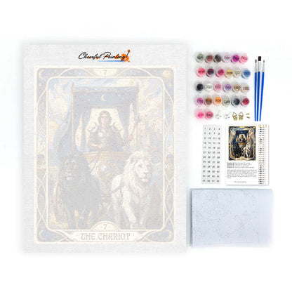 Vagnen - Måla efter siffror