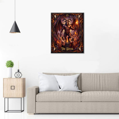 Djävulen - Måla efter siffror