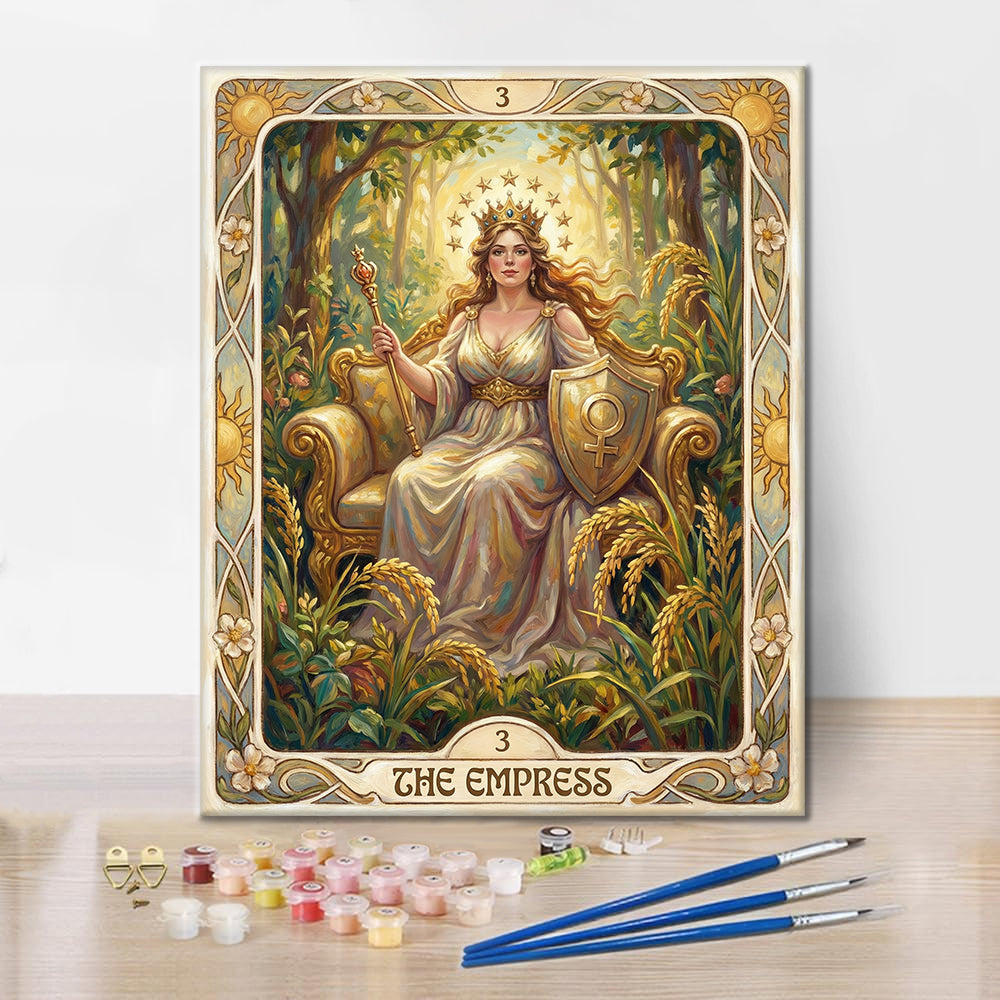 Kejsarinnan - Måla efter siffror