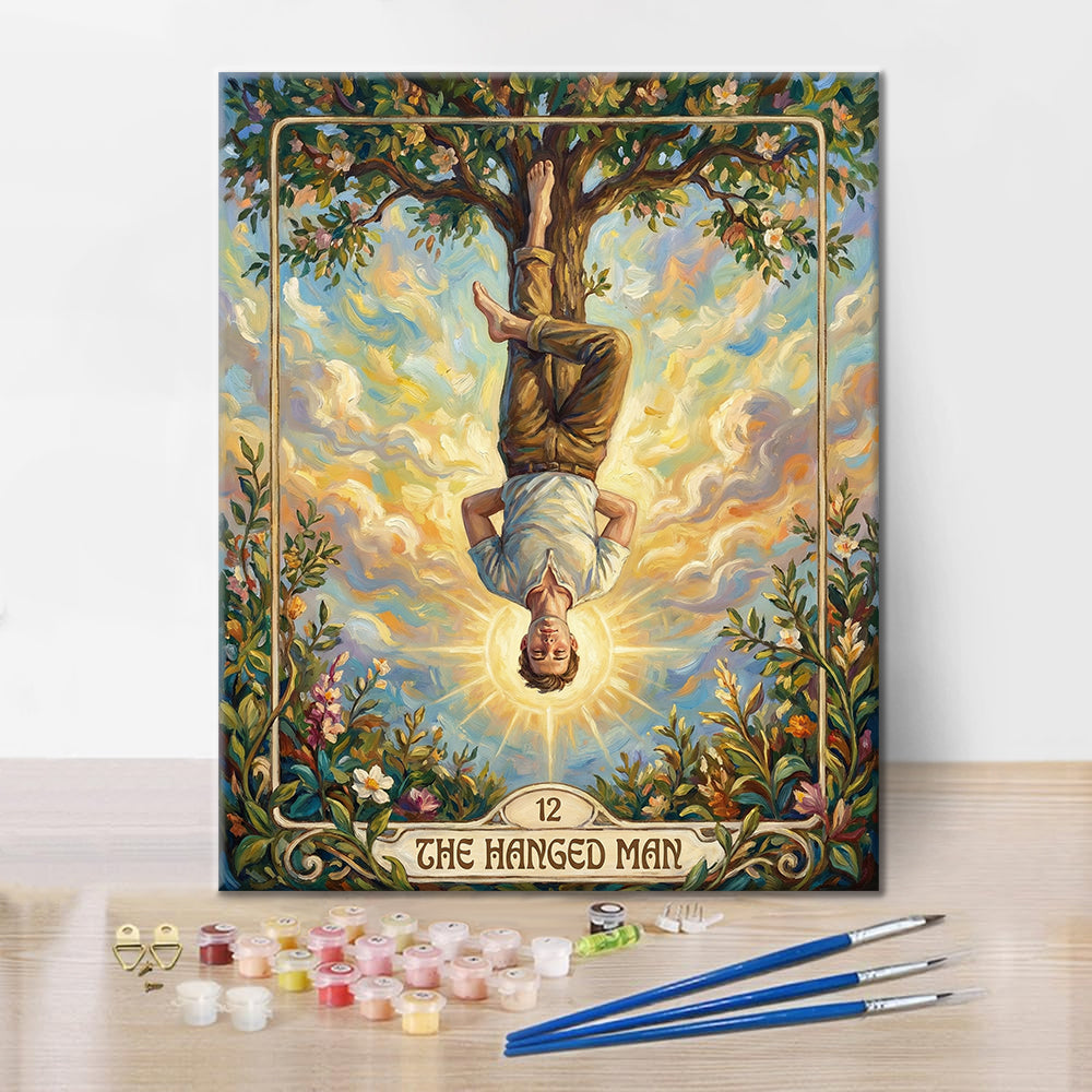 Den hängde mannen - Måla efter siffror