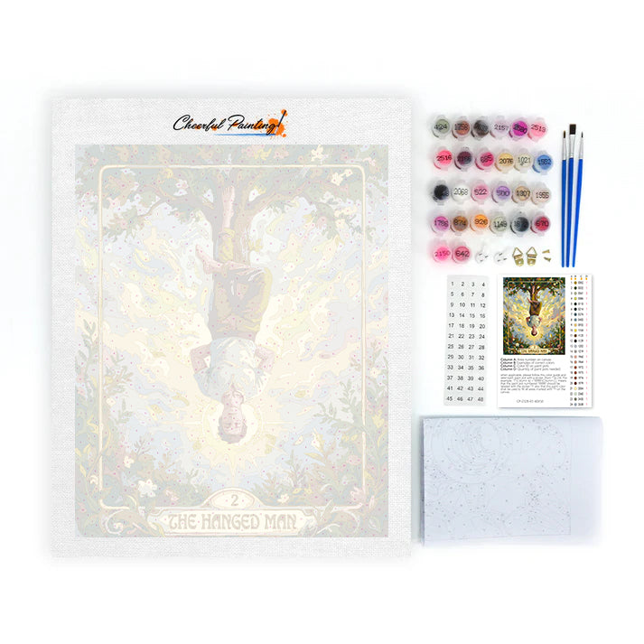 Den hängde mannen - Måla efter siffror