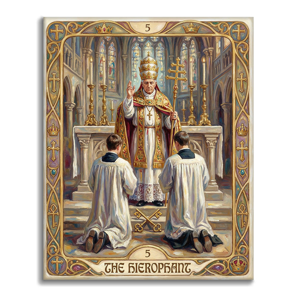 Hierofanten - Måla efter siffror