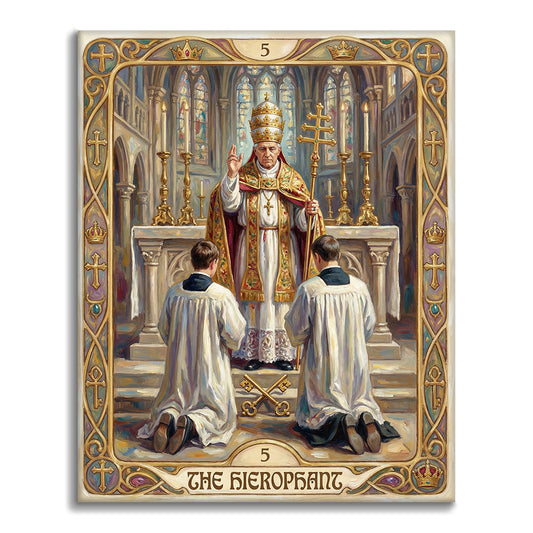 Hierofanten - Måla efter siffror