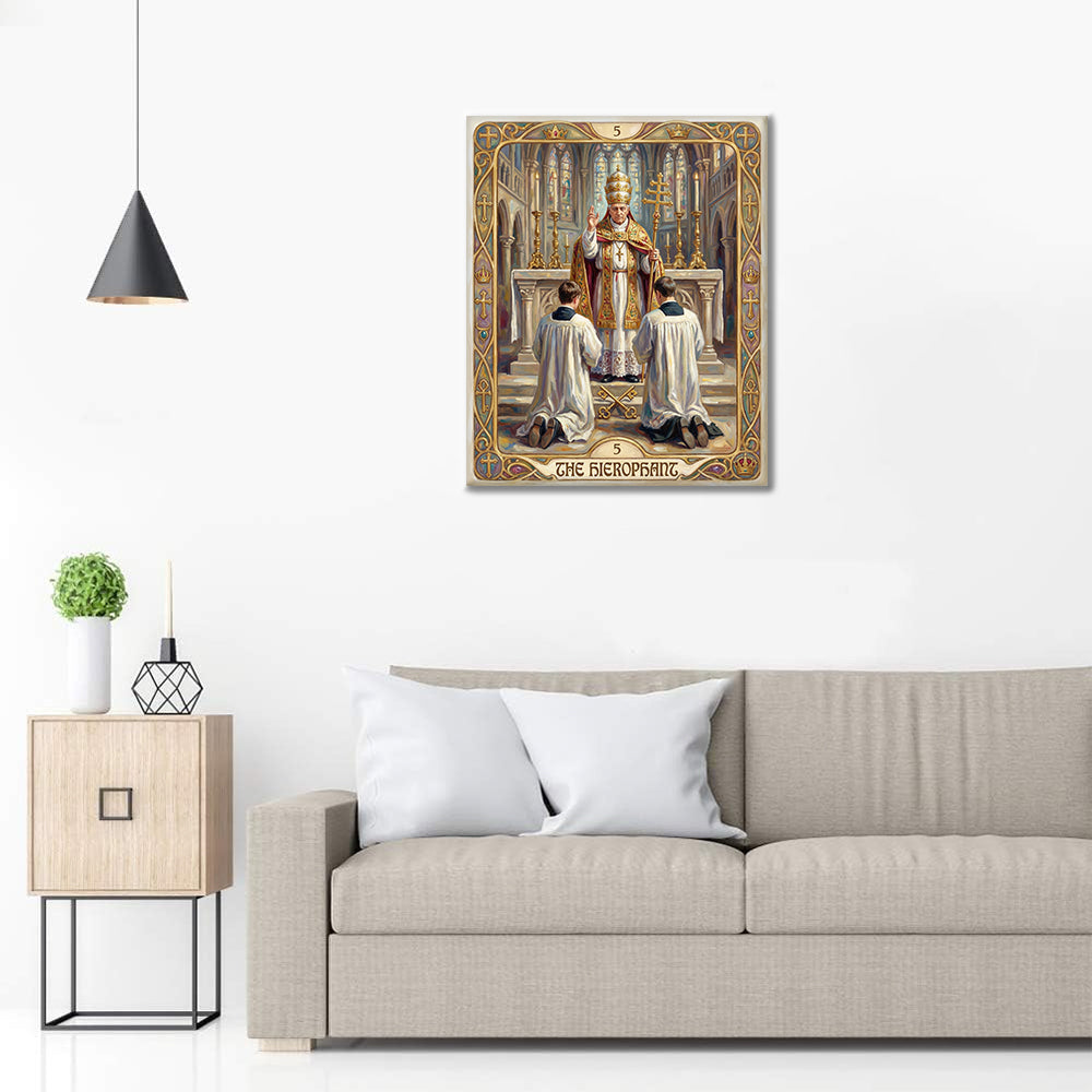 Hierofanten - Måla efter siffror