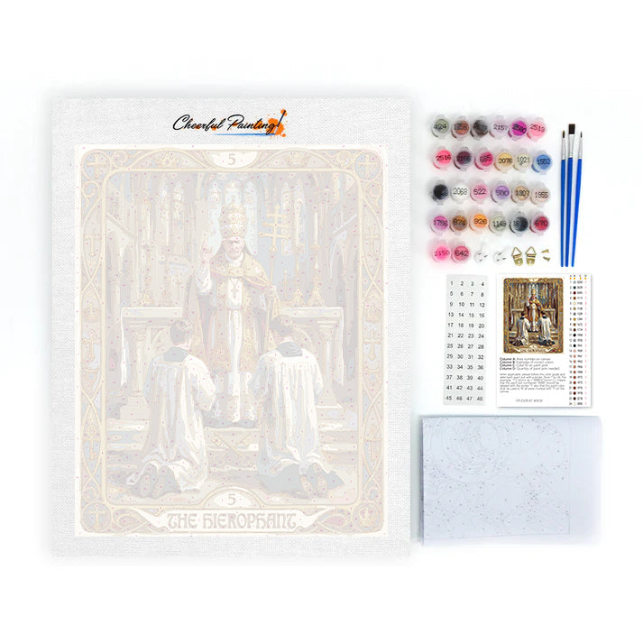 Hierofanten - Måla efter siffror