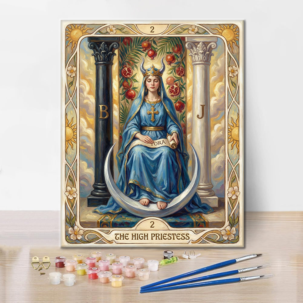 Översteprästinnan - Måla efter siffror