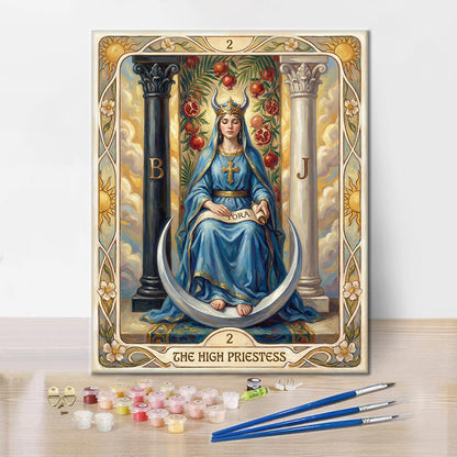 Översteprästinnan - Måla efter siffror