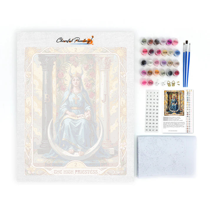 Översteprästinnan - Måla efter siffror